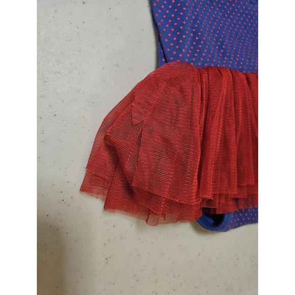 TWO FEET AHEAD Louisiana Tech Bulldogs NCAA Girls Newborn Infant Tutu Bodysuit - Picture 2 of 7